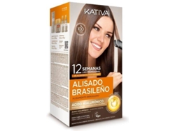 Kit de Alisado Brasileño KATIVA Ácido Hialurónico