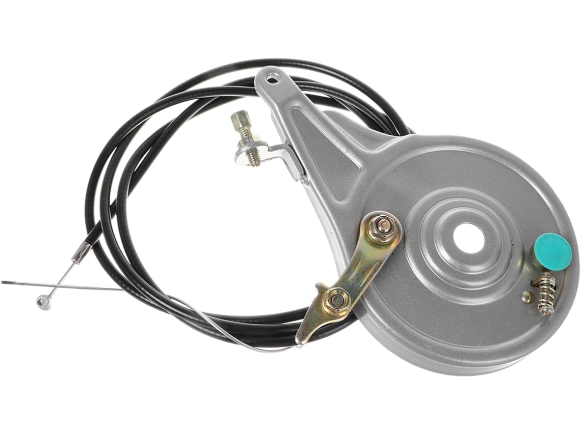 Kit de freno de tambor trasero para bicicleta eléctrica, pastillas de freno extraíbles, accesorio para motocicleta.