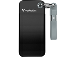 Disco SSD Externo VERBATIM 1 TB (Negro/Gris)