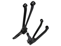 Kit de reposapiés trasero para motocicleta compatible con S1000RR (2009-2018)