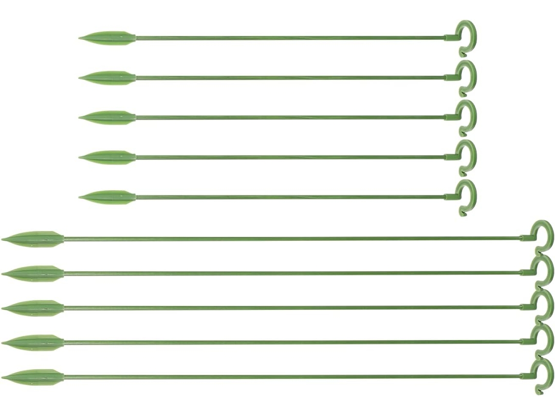 Juego De 10 Soportes Para Plantas Pequeñas En Maceta Con Tallos.