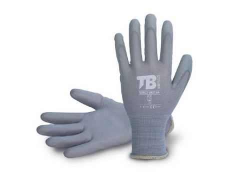 Guante nylon palma poliuretano gris 500g2 uretan talla 6-10 t/guante talla s-7