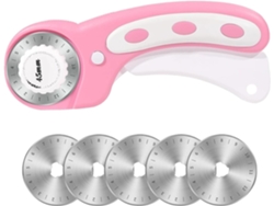 Cúter rotatorio de 45 mm, ergonómico, para acolchado Gokoco