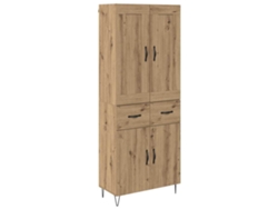 Aparador | Buffet de roble artesanal 69,5 x 34 x 180 cm Madera procesada