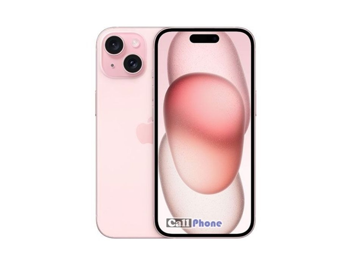 Apple iPhone 15 (reacondicionado como nuevo, 6.1", 6 GB, 128 GB, rosa)