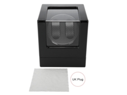 Reloj mecánico automático con caja y pantalla negra