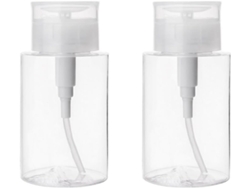 Flacons Pompe Cosmétiques Lot De 2 300 Ml En Petg Léger Anti, Fuite Para Viaje Y Utilisation Qu...