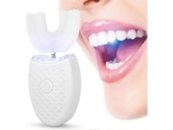 Cepillo de dientes en forma de U para adultos, eléctrico sónico en forma de T, herramienta de higiene bucal con cabezal de silicona GOKOCO