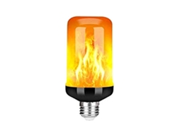 Bombilla Led De Llama (ideal Para Navidad, Efecto De Llama Simulado)