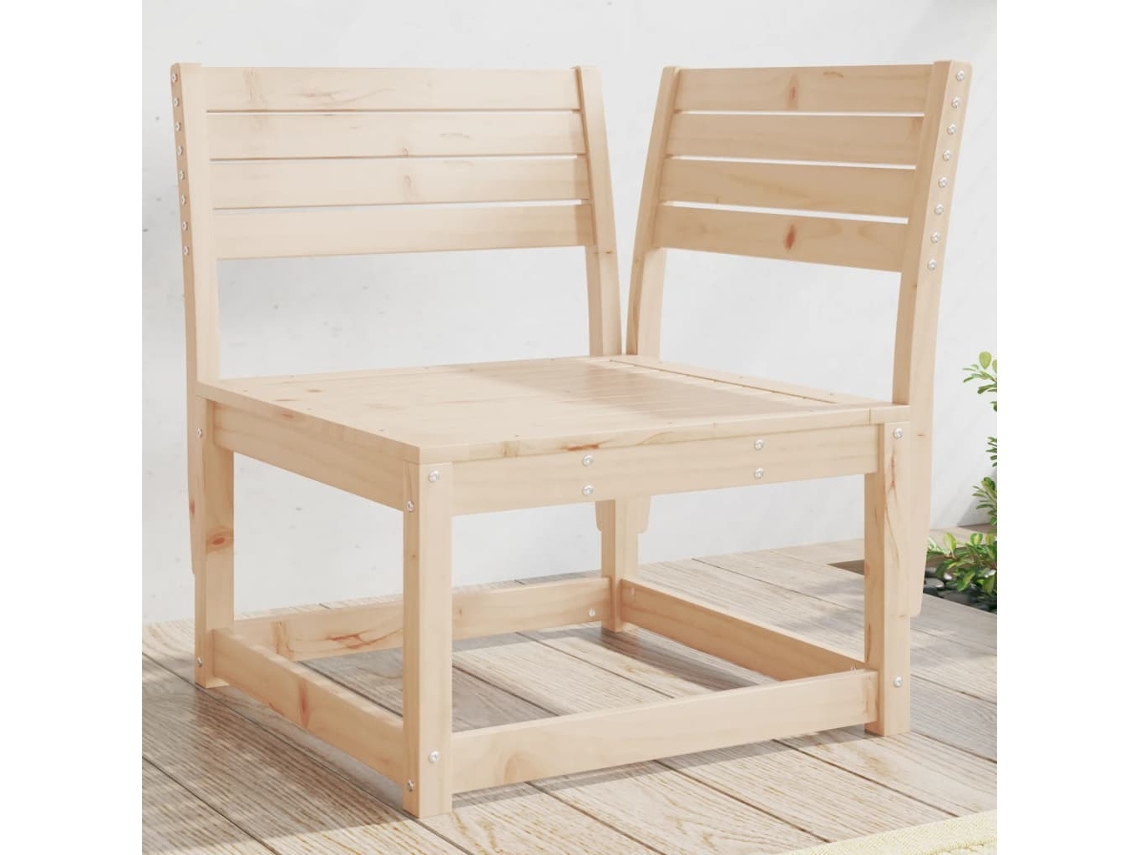 Sofã¡ De Canto Para Jardim 73x73x78 Cm Madeira De Pinho Maciã§a Dkd Home Decor