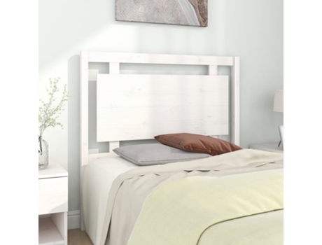 Cabecero de cama VIDAXL Blanco Madera (105.5x4x100 cm)