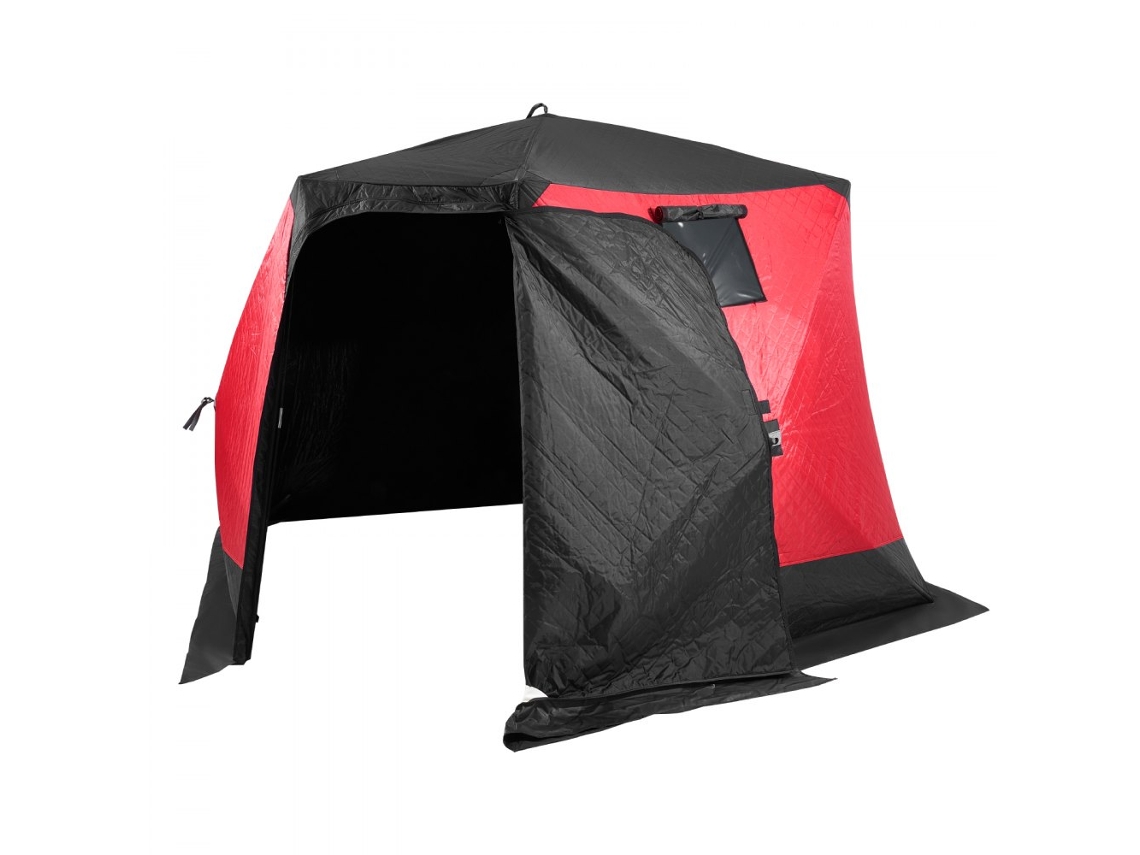 Tienda de campaña plegable para pesca en hielo con aislamiento Oxford para 6/8 personas de Tekmaquinas