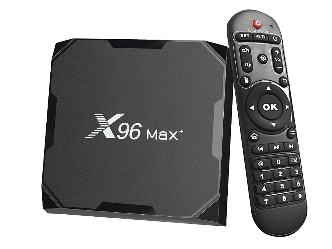 Reproductor multimedia inteligente ELORY X96max+ (Android, 4 GB de RAM, Wi-Fi)