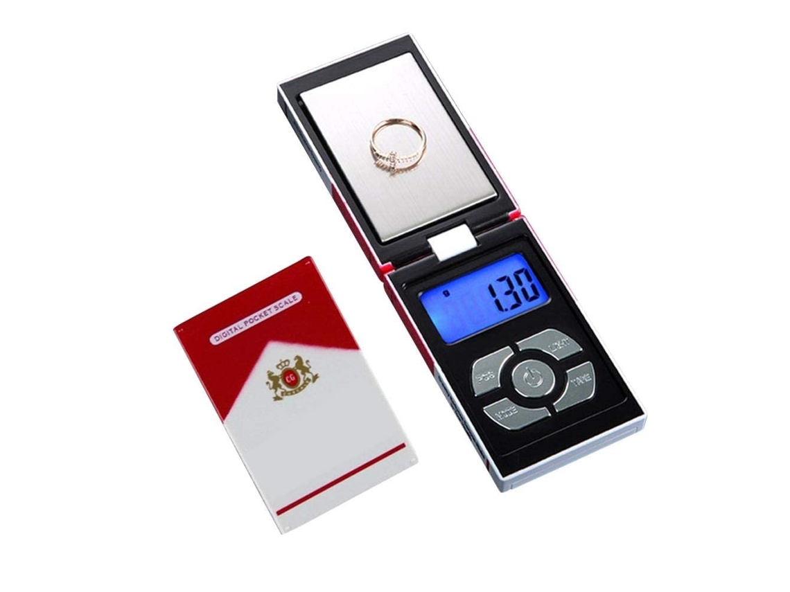 Balanza de cocina digital, 200 g, 0,1 g, digital, portátil, para cocina