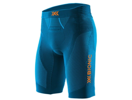 Pantalones Ajustados para Hombre X-BIONIC Malla Corta Regulator Azul para Corrida (XXL)