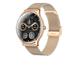 Reloj inteligente QS36 de 1,43 pulgadas con correa de acero, monitorización de frecuencia cardíaca y sueño, llamadas Bluetooth y función de bicicleta eléctrica.