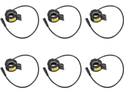 6 aceleradores de pulgar para kit de conversión de bicicletas eléctricas con motor central de 36 V y 48 V Gokoco