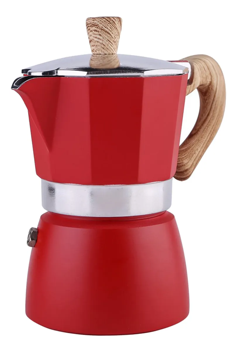 Cafetera Mocha Roja 300ml Roja 300ml 150ml O 300mlvayotoy