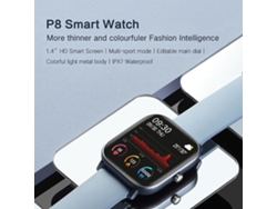 Reloj inteligente P8b con pantalla táctil ultrafina de 1,4 pulgadas y rastreador de actividad física portátil para bicicletas eléctricas Ly