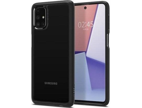 Carcasa Samsung Galaxy M31S LMOBILE Spigen Ultra Hybrid Negro