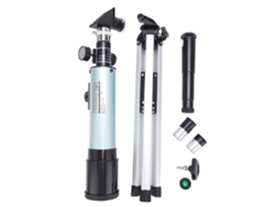 Telescopio Refractor Para Niños Y Principiantes Con Trípode, Aumento De 90x.