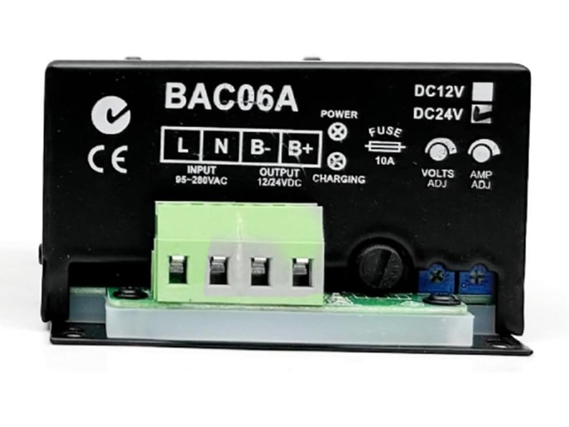 Generador Cargador De Baterías De Flotación Inteligente Bac06a De 24 V