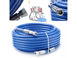 Manguera para pulverizador sin aire de 2 m – TPU azul | 228 bar | Flexibilidad y precisión
