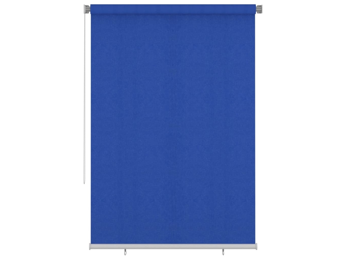 Persiana enrollable VIDAXL Azul Polietileno (160 x 230 cm)