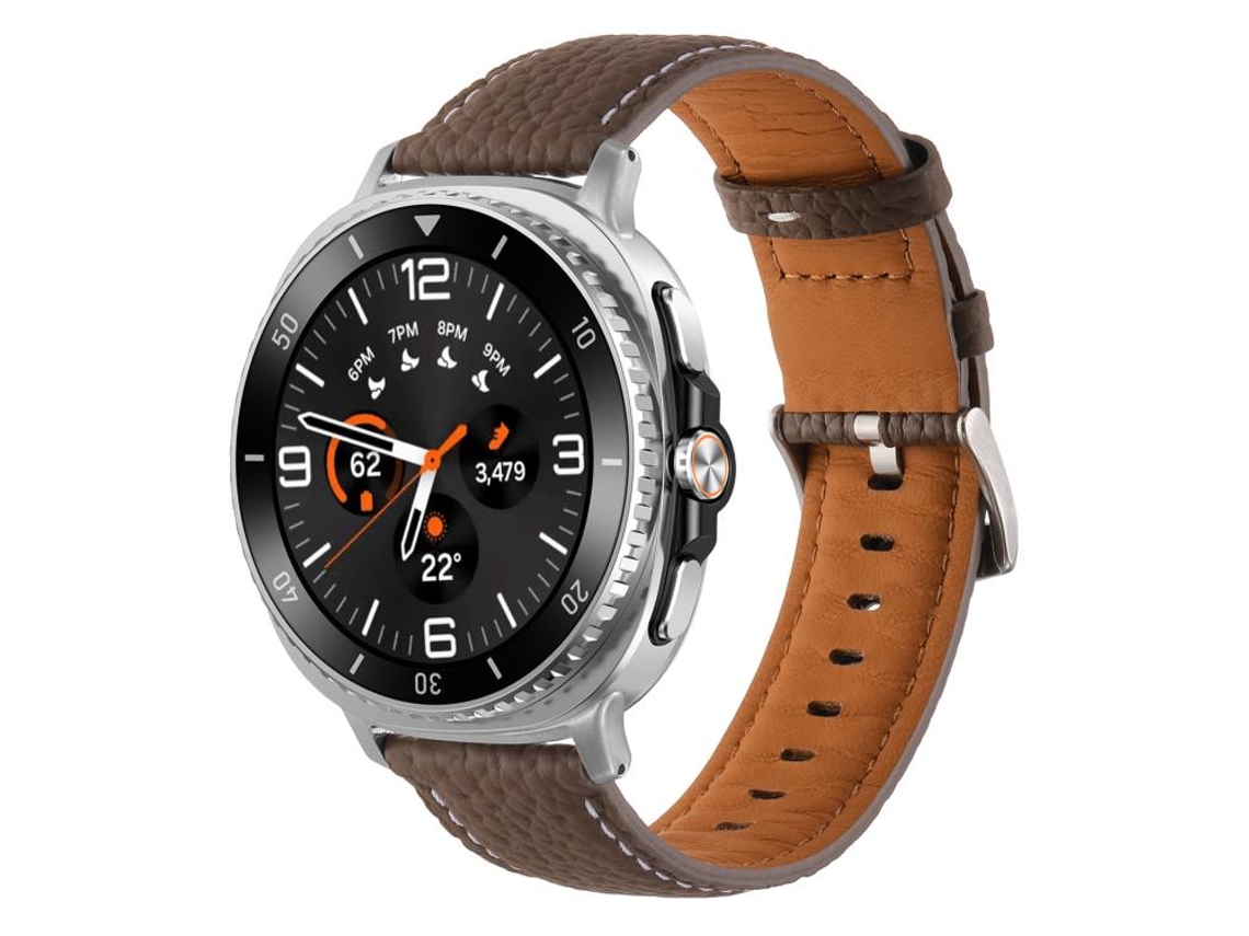Correa para Samsung Galaxy Watch 8 / 8 Classic - Piel auténtica con textura de lichi