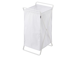 Cesta de lino de tela plegable