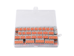 Kit De 60 Conectores De Cable Prismáticos De Presión Rápida Para Terminales Eléctricos De 0,5-6 Mm² 450 V 40 A