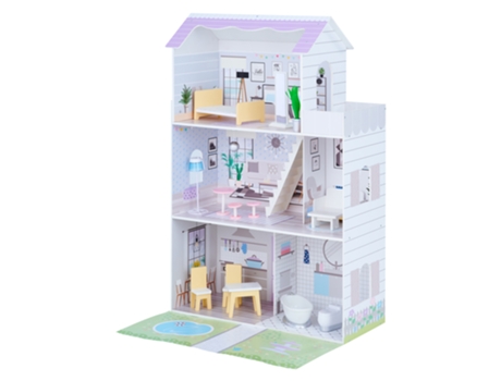 Casas de Muñecas OLIVIA'S LITTLE WORLD (Madera - Blanco - 111,3 cm)