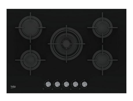 Placa de Gas BEKO HILW75222S (75 cm - Negro)