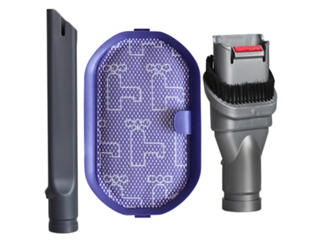 Kit de filtro de cepillo 2 en 1, herramienta para rincones para Dyson Dc35 Dc44 Dc43H, piezas de aspiradora para barrer y fregar para el hogar