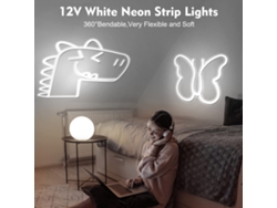 Tira Led Flexible E Impermeable Ip65 Para Decoración Doméstica Y Comercial, Retroiluminación De Televisores.