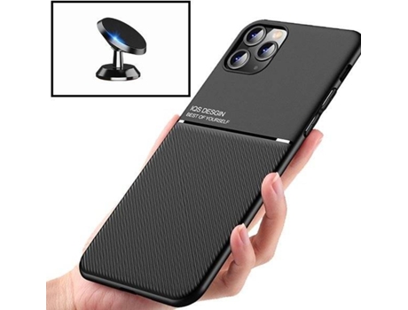 Carcasa + Soporte iphone 13 Mini PHONECARE Magnetic Lux Negro 87226