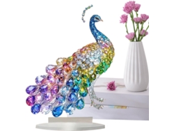 Figuritas De Animales De Acrílico, Árbol Plano, Escritorio, Decoración Del Hogar Para Interiores Y
