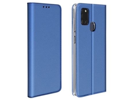 Funda con Soporte Samsung Galaxy A21s AVIZAR FOLIO-MAG-NT-A217F Azul