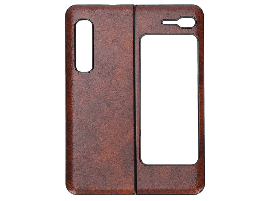 Capa De Couro Para Samsung Galaxy Z Fold I/w20 Case Tela Dobrável Proteção Anti-queda Peso Leve
