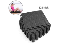 Esterillas De Gimnasio Entrelazables, 12 Piezas, De Espuma Eva, Para Suelos De Hogar Y Gimnasio.