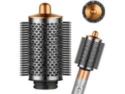Cepillo voluminizador redondo grande Dyson Airwrap, dorado