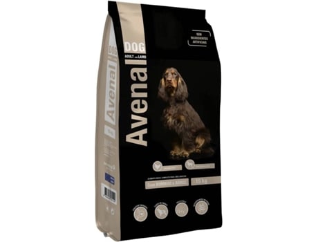 Comida Seca para Perros AVENAL Cordero Arroz (15kg)