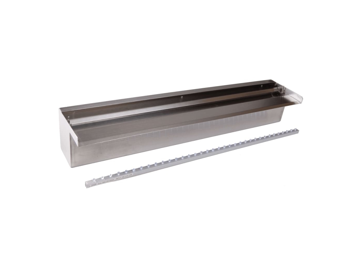 Fuente exterior UBBINK Plateado Acero inoxidable (60 x 10 x 12.5 cm)