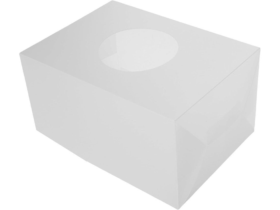 Caja Multifuncional Cúbica Para Sorteos, Transparente Mate, 30x30x30cm, Accesorio Para Loterías, Para Recaudación De Donaciones.