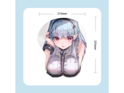 Alfombrilla de ratón de muñeca de silicona 3D de dibujos animados de anime Rj-056 SIURN
