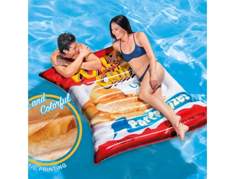 Flotador de piscina Potato Chips 178x140 cm 58776EU INTEX