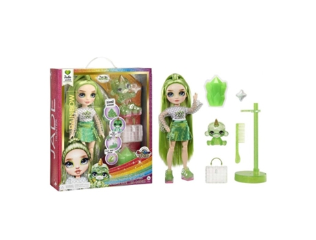 RAINBOW HIGH World Muñeca Jade Green