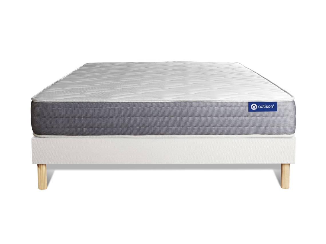Somier Actilatex Dream Multiláminas Zonas ACTISOM Espuma con memoria Blanco (140x190)