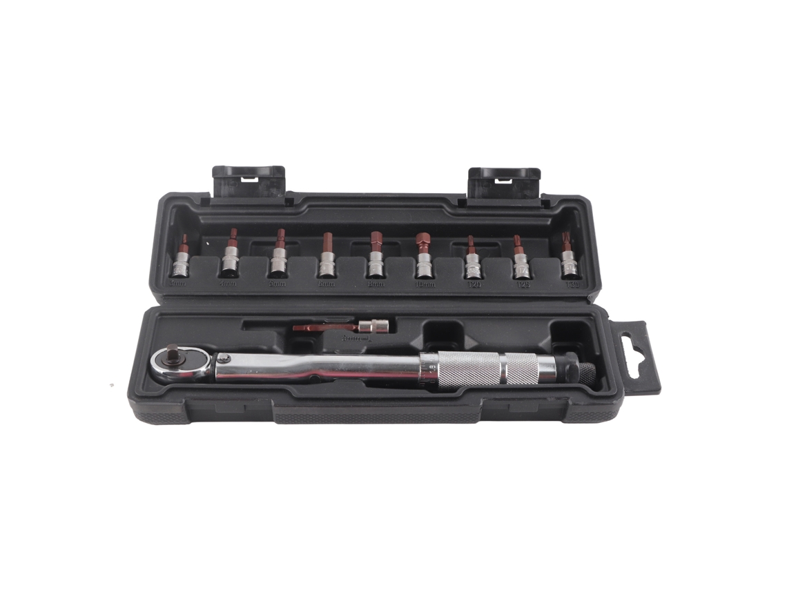 Juego De 11 Llaves Dinamométricas, 5-25 N·m, 1/4", 72 Dientes, Herramienta Manual Ajustable Para Bicicletas.