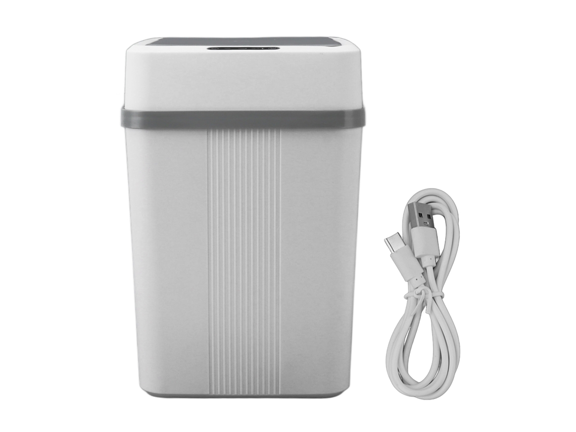 Rebe-cubo De Lixo Inteligente Com Sensor De Movimento Automático Impermeável 12l Para Quarto Banheiro Cozinha Escritório